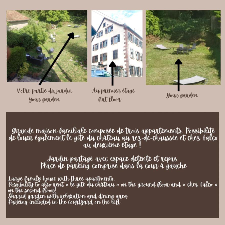 Appartamento Gite Chez Lulu Proche Du Chateau De Schirmeck Esterno foto